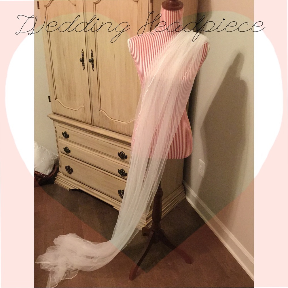 Wedding Headpiece in white